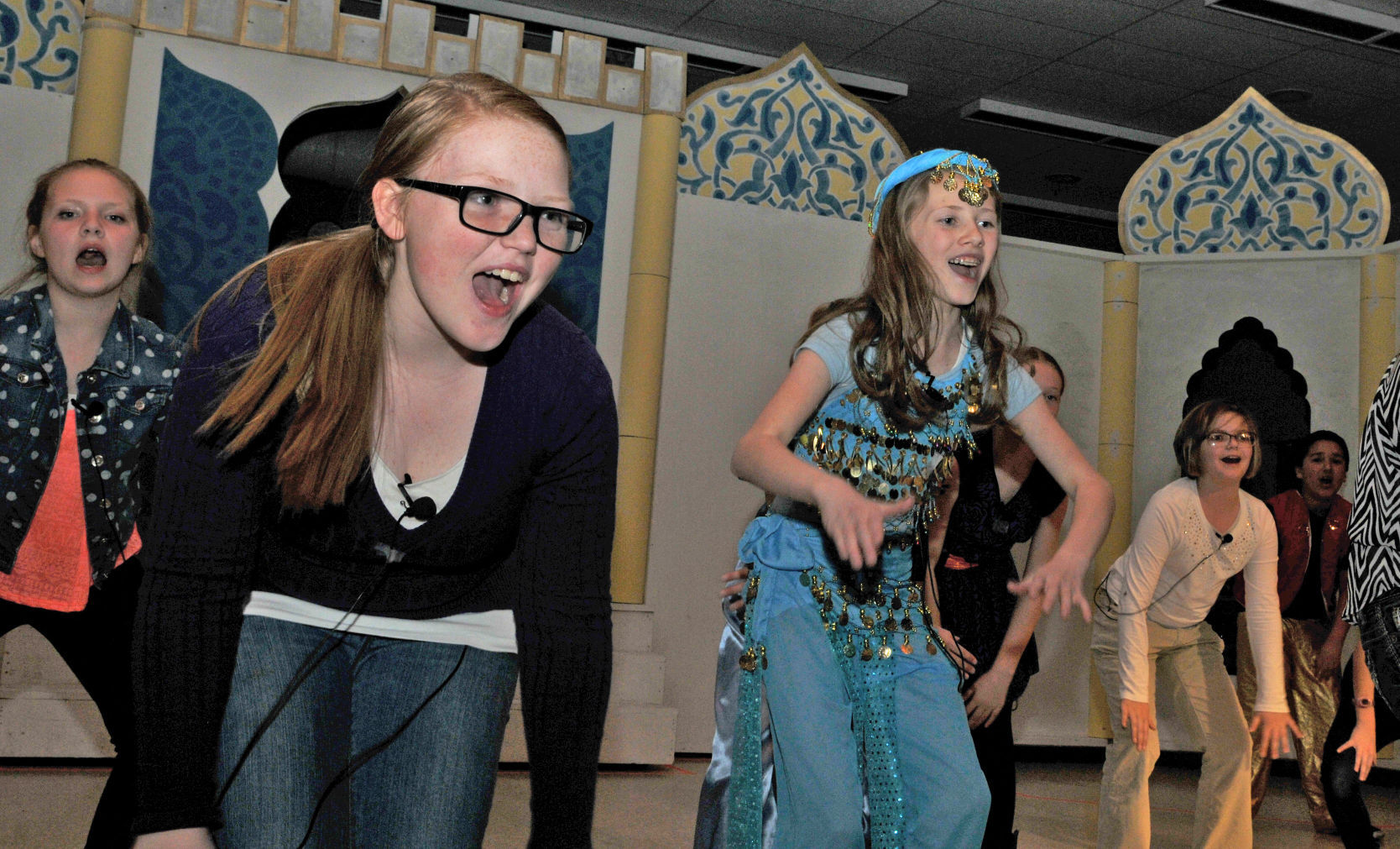 White Pine Elementary School's Production of "Aladdin."
